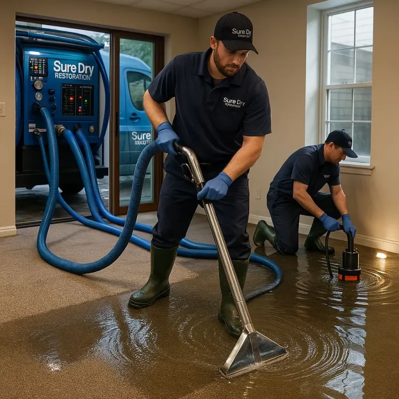 Water Extraction and Removal process in Eustis, FL
